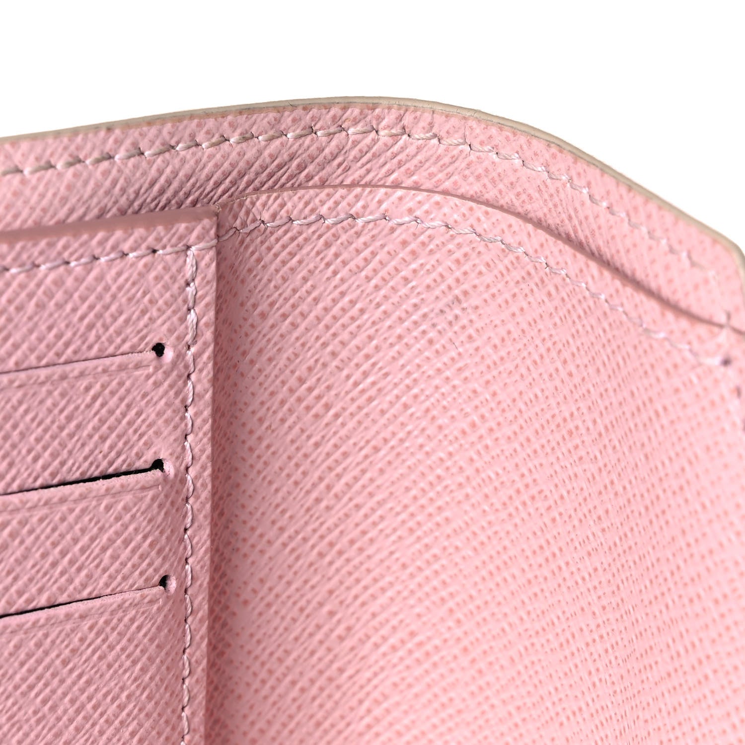 Louis Vuitton Damier Azur Victorine Wallet Rose Ballerine 12 of 13