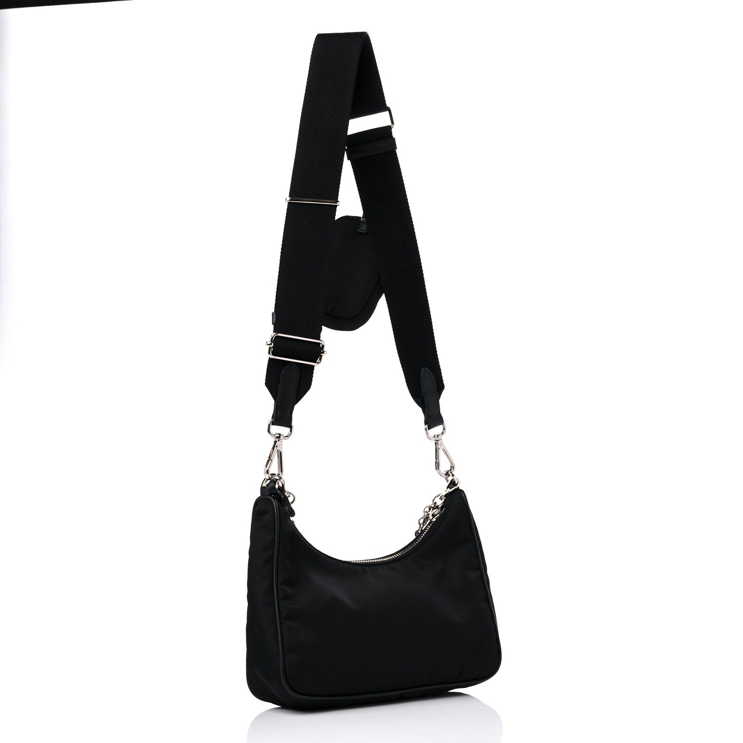 Nylon Re-Edition 2005 Shoulder Bag Black