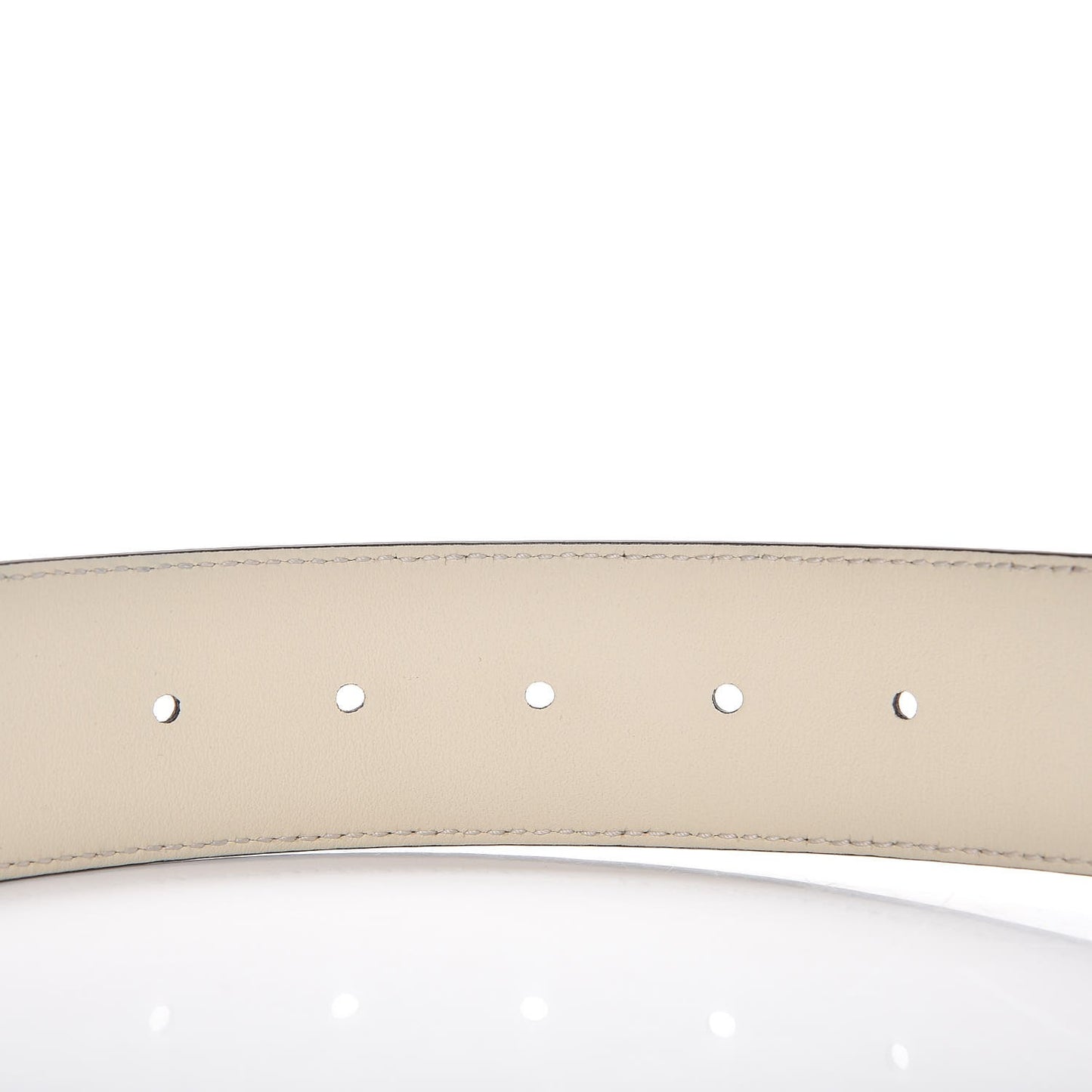 Calfskin Double G 40mm Belt 90 36 Mystic White