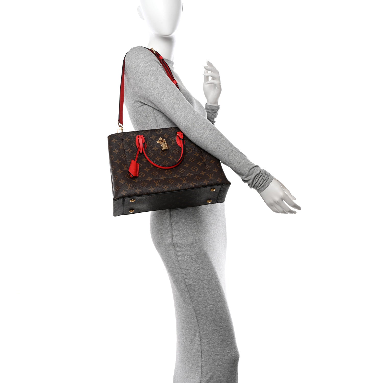 Louis Vuitton Monogram Flower Tote Coquelicot 2 of 11