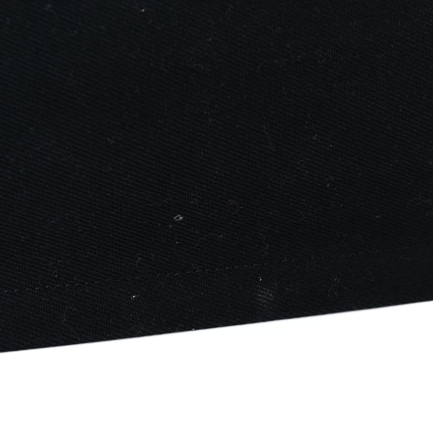 Linen Calfskin Rive Gauche Tote Black