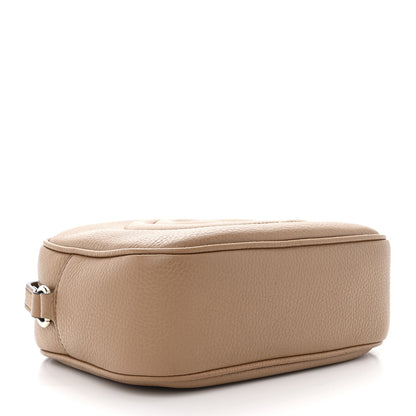 Gucci Pebbled Calfskin Small Soho Disco Bag Camelia 4 of 10