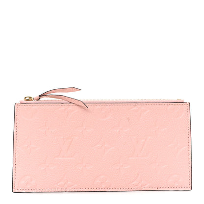 Louis Vuitton Empreinte Felicie Chain Wallet Zippered Insert Rose Poudre 1 of 7