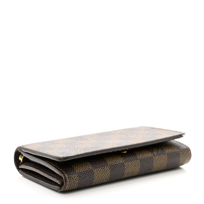 Louis Vuitton Damier Ebene Porte-Monnaie Billets Tresor Wallet 4 of 9