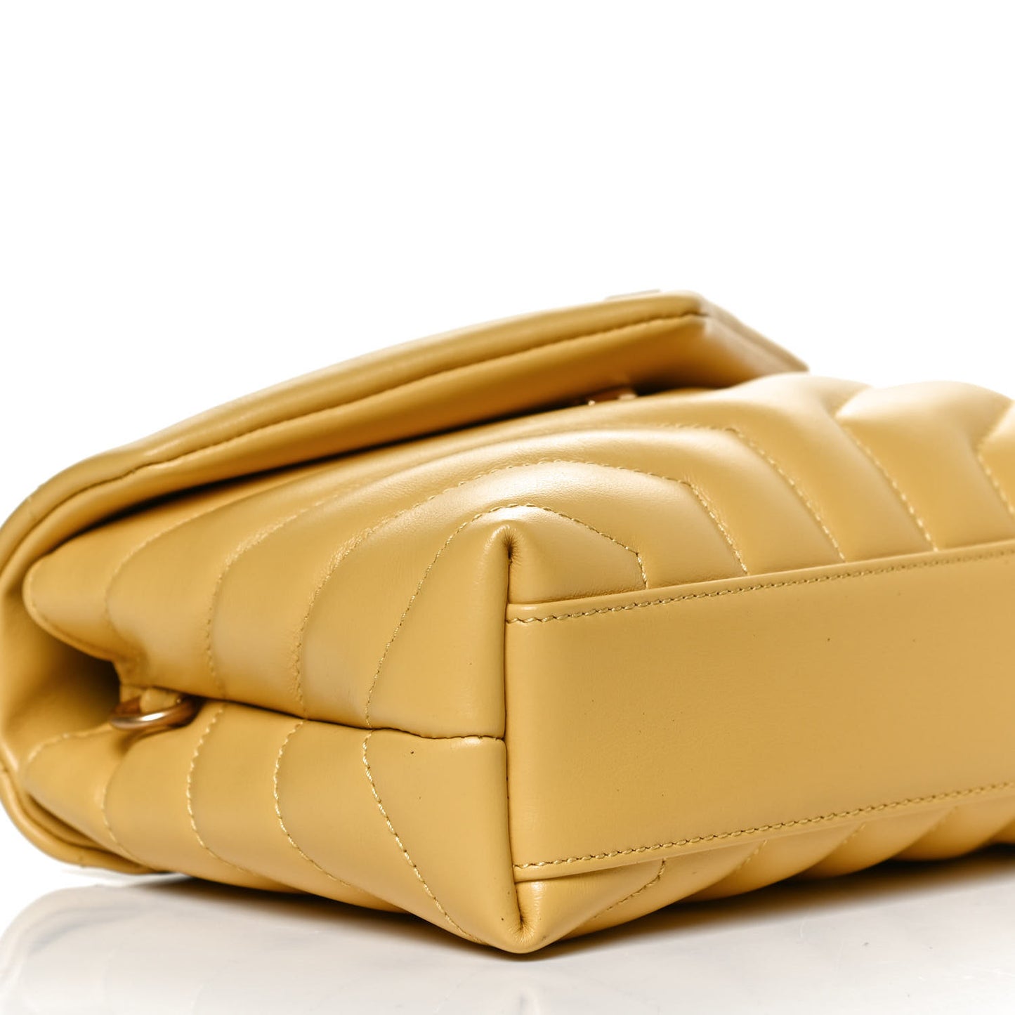 Calfskin Y Quilted Monogram Toy Loulou Crossbody Bag Sunflower
