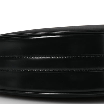 Prada Re-Nylon Spazzolato Small Arque Shoulder Bag Black 9 of 13