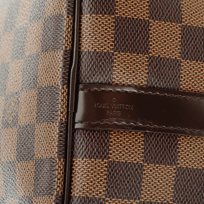 Louis Vuitton Damier Ebene Speedy Bandouliere 25 5 of 8