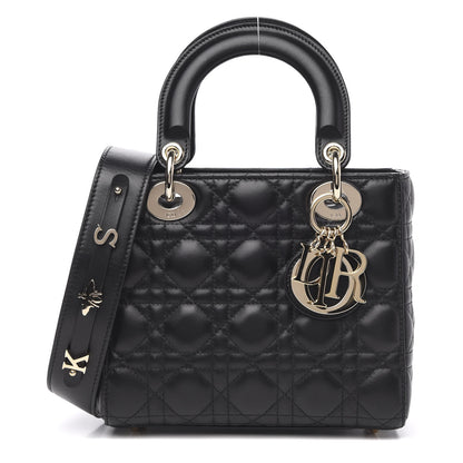Christian Dior Lambskin Cannage Small My ABCDior Lady Dior Black 1 of 11