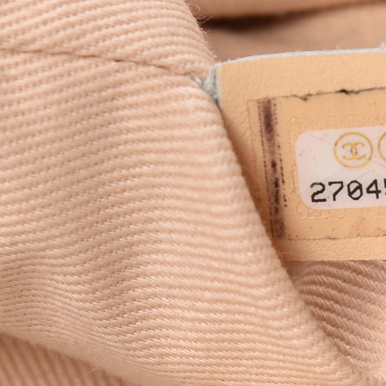 Chanel Canvas Large Deauville Tote Ivory 7 of 13