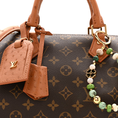 Louis Vuitton Monogram Crocodile Embossed Speedy Soft 25 Black 7 of 12