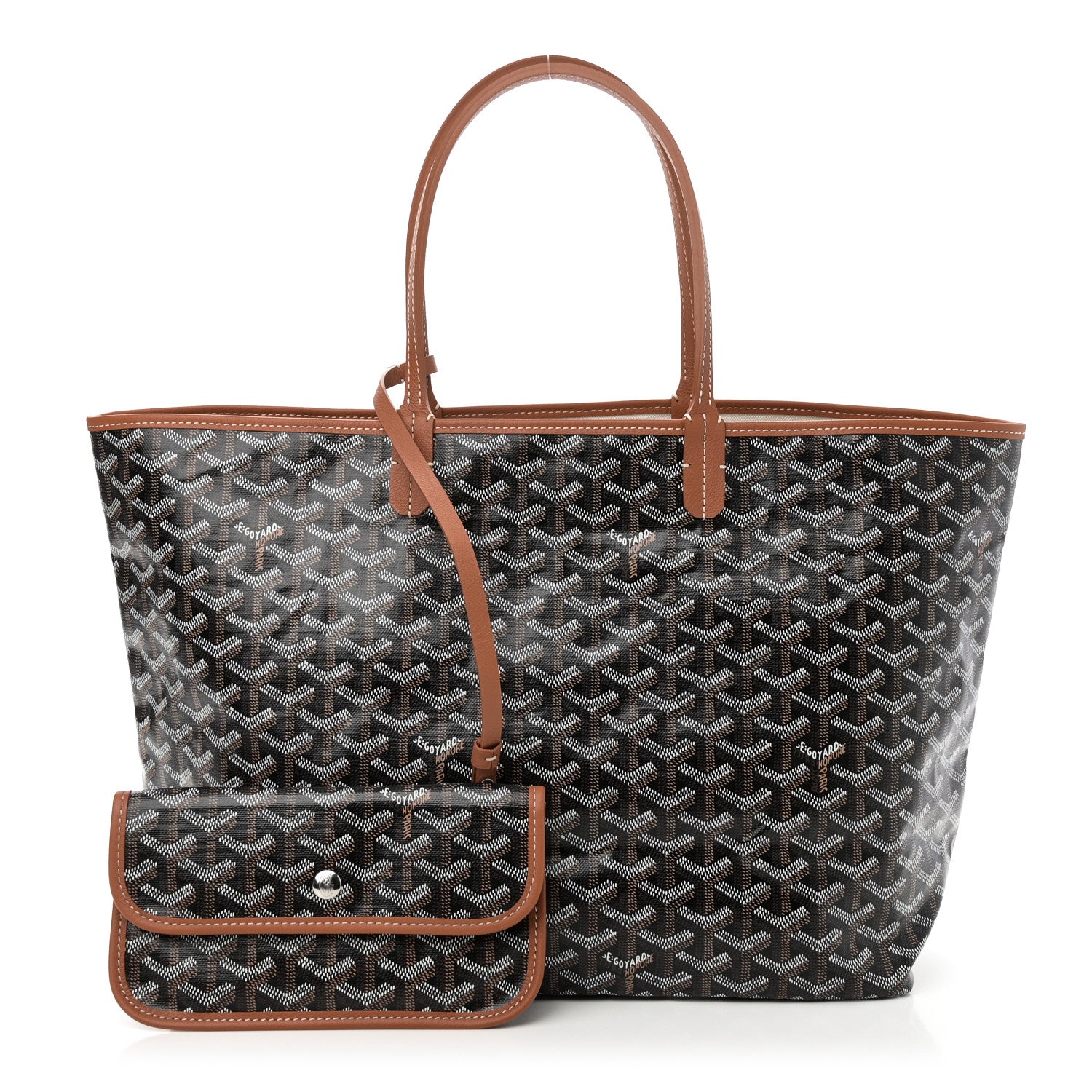 Goyard Goyardine Saint Louis PM Black Gold 3 of 11