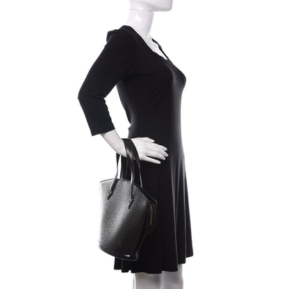 Louis Vuitton Epi Saint Jacques PM Black 3 of 12