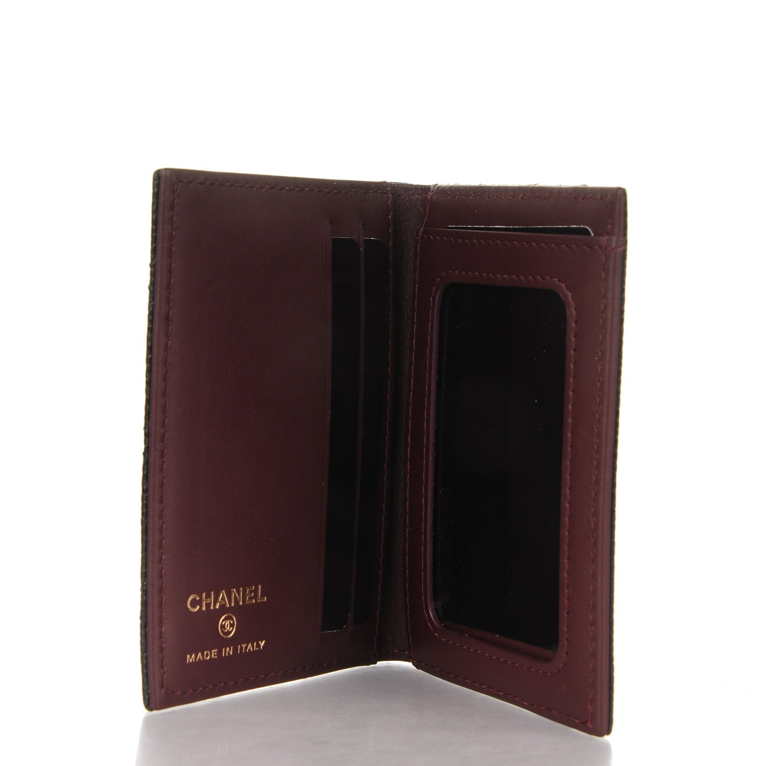 Chanel Caviar Quilted Card Holder Wallet Black 5 of 7