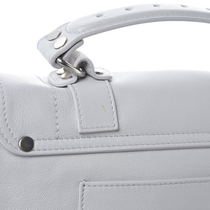 Proenza Schouler Lambskin Tiny PS1 Satchel Pale Steel 9 of 9
