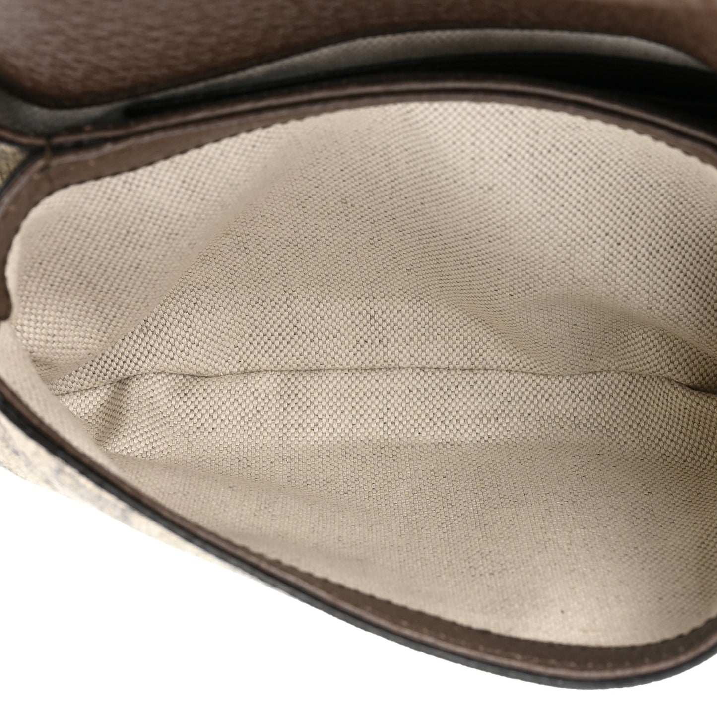 GG Supreme Monogram Textured Dollar Calfskin Blondie Belt Bag 85 34 Beige Ebony New Acero