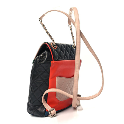 Chanel Lambskin Quilted Small Cuba Urban Spirit Backpack Black 3 of 13