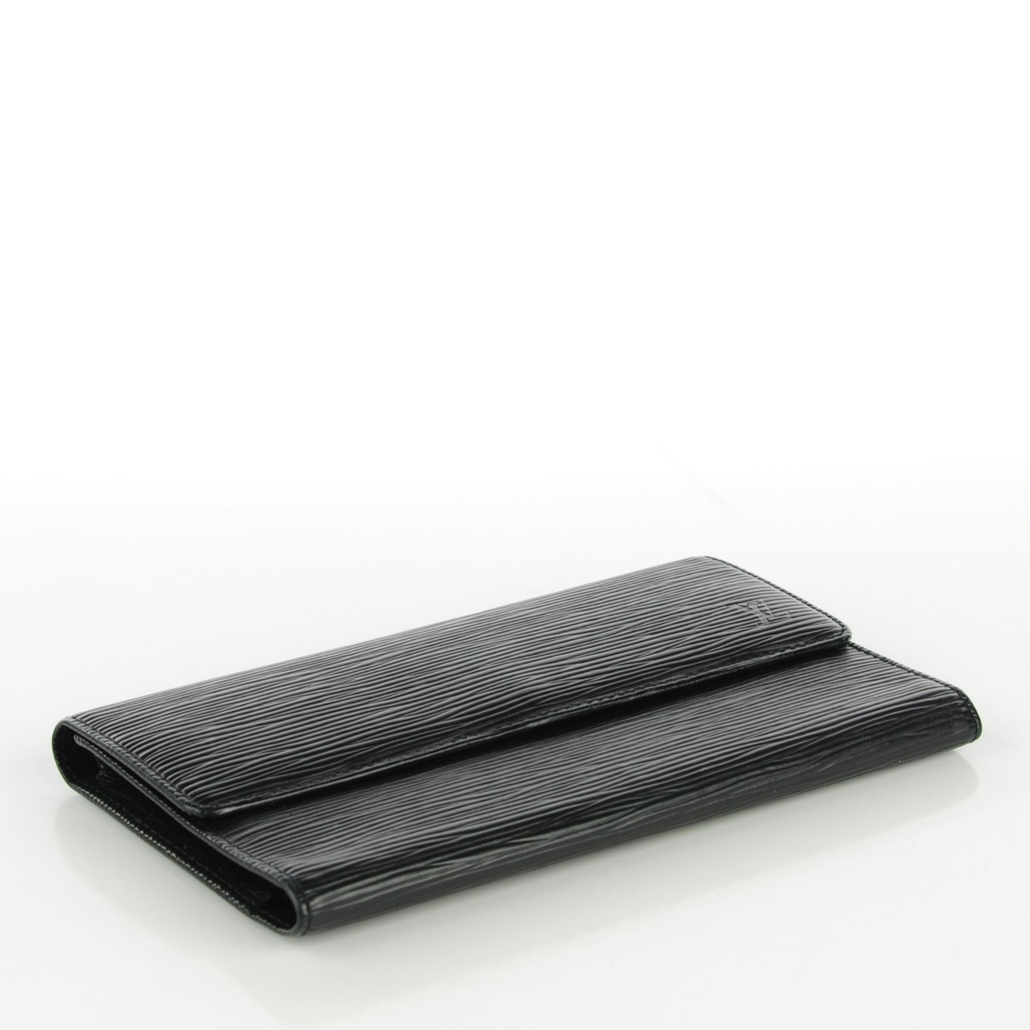 Epi Porte Tresor International Wallet Black