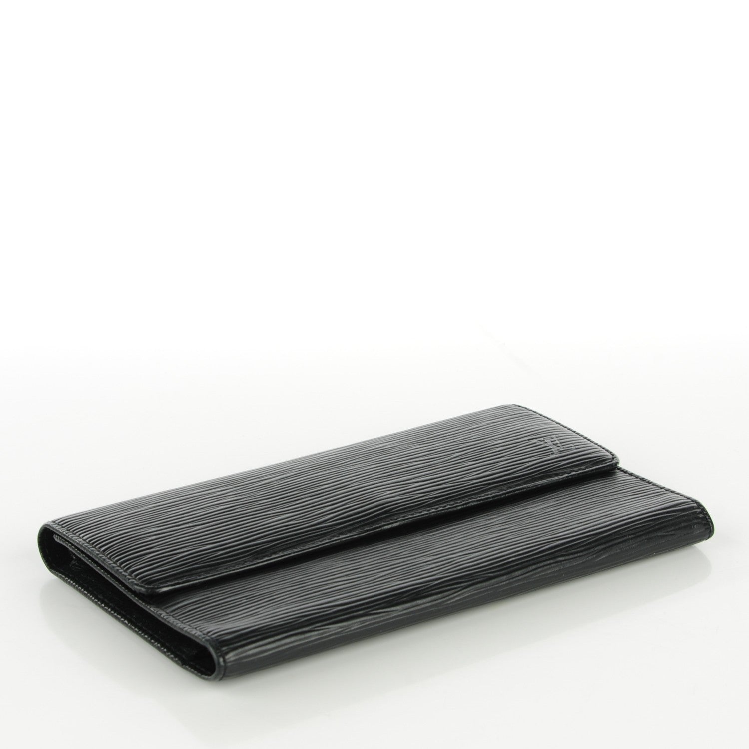 Louis Vuitton Epi Porte Tresor International Wallet Black 4 of 7