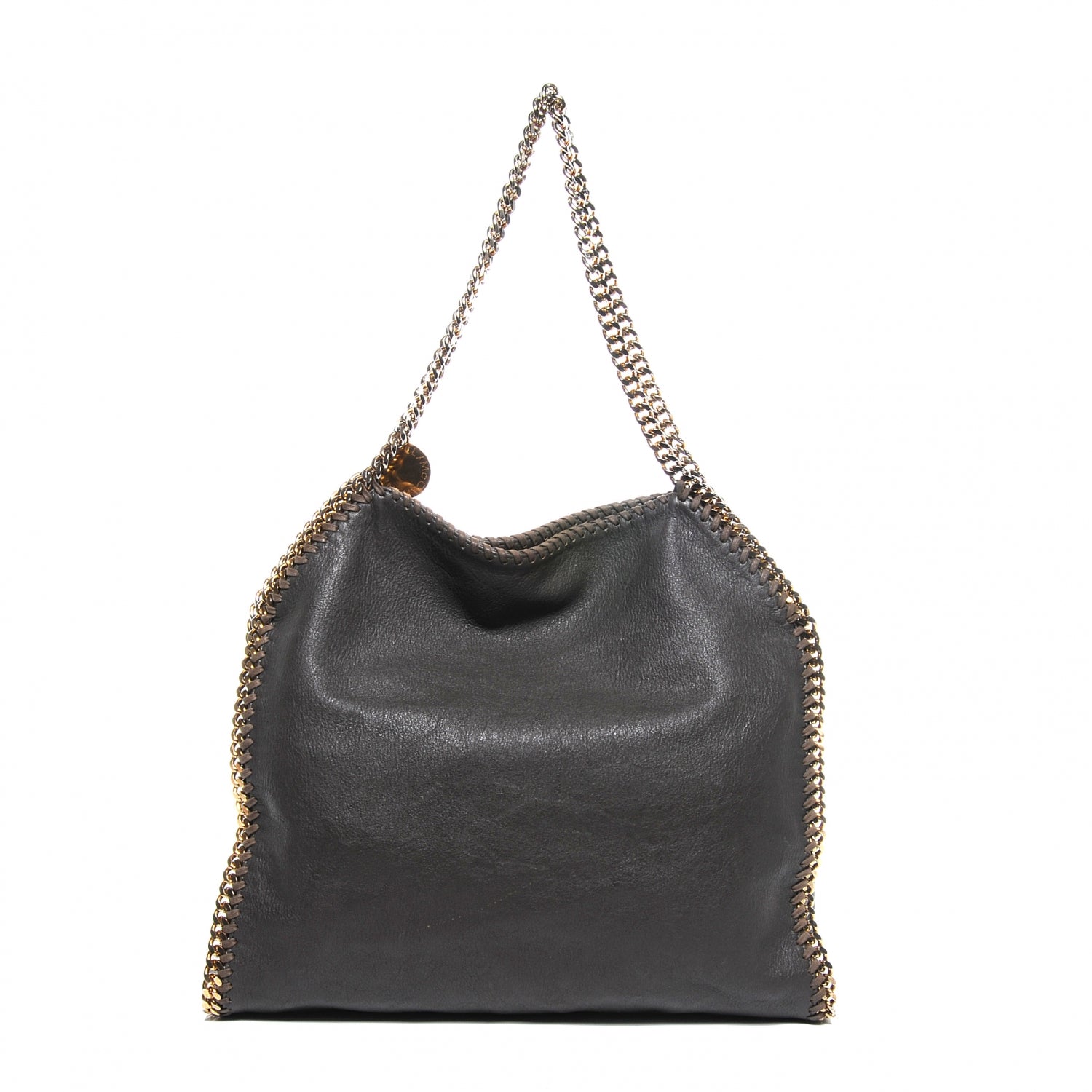 Stella McCartney Faux Leather Small Falabella Tote Grey 3 of 7