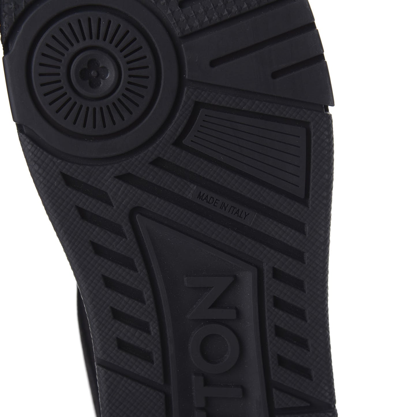 Suede Uniform Sneakers 8.5 Black