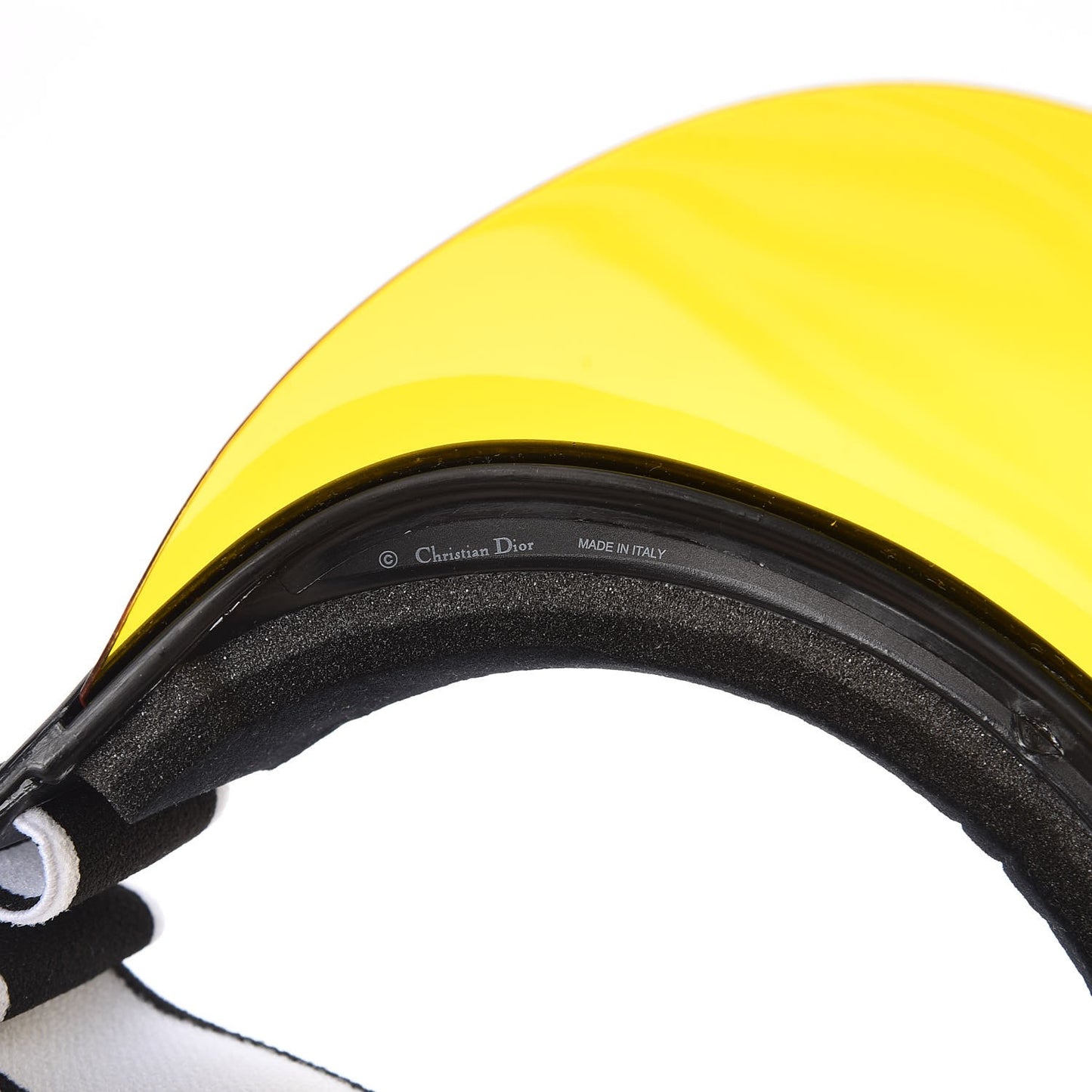 DiorClub1 Sun Visor Yellow