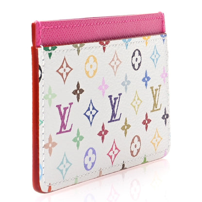 Louis Vuitton LV X TM Monogram Multicolor Card Holder Kawaii Pink 3 of 7