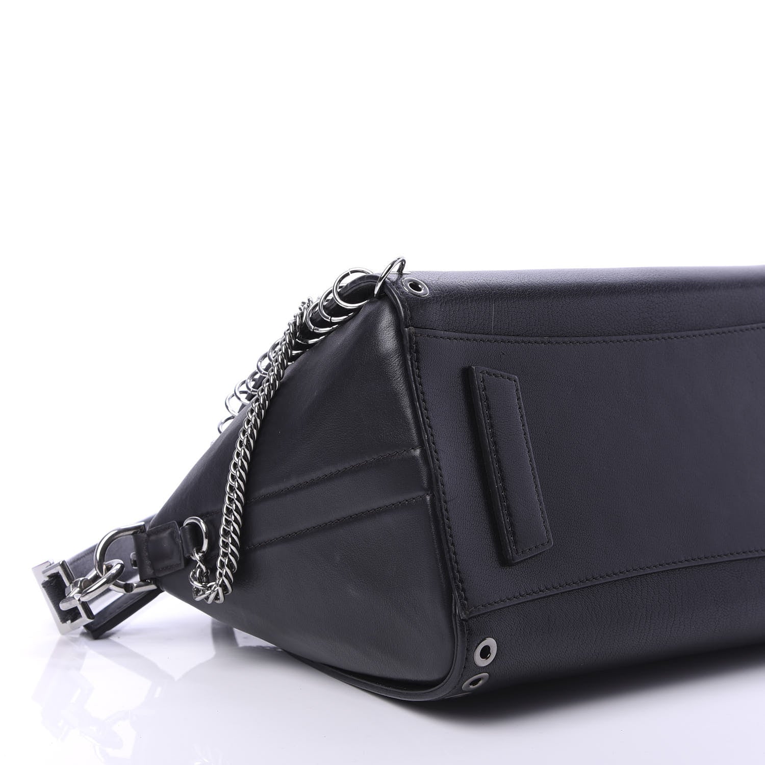 Givenchy Sugar Goatskin Small Eyelet Antigona Black 9 of 13