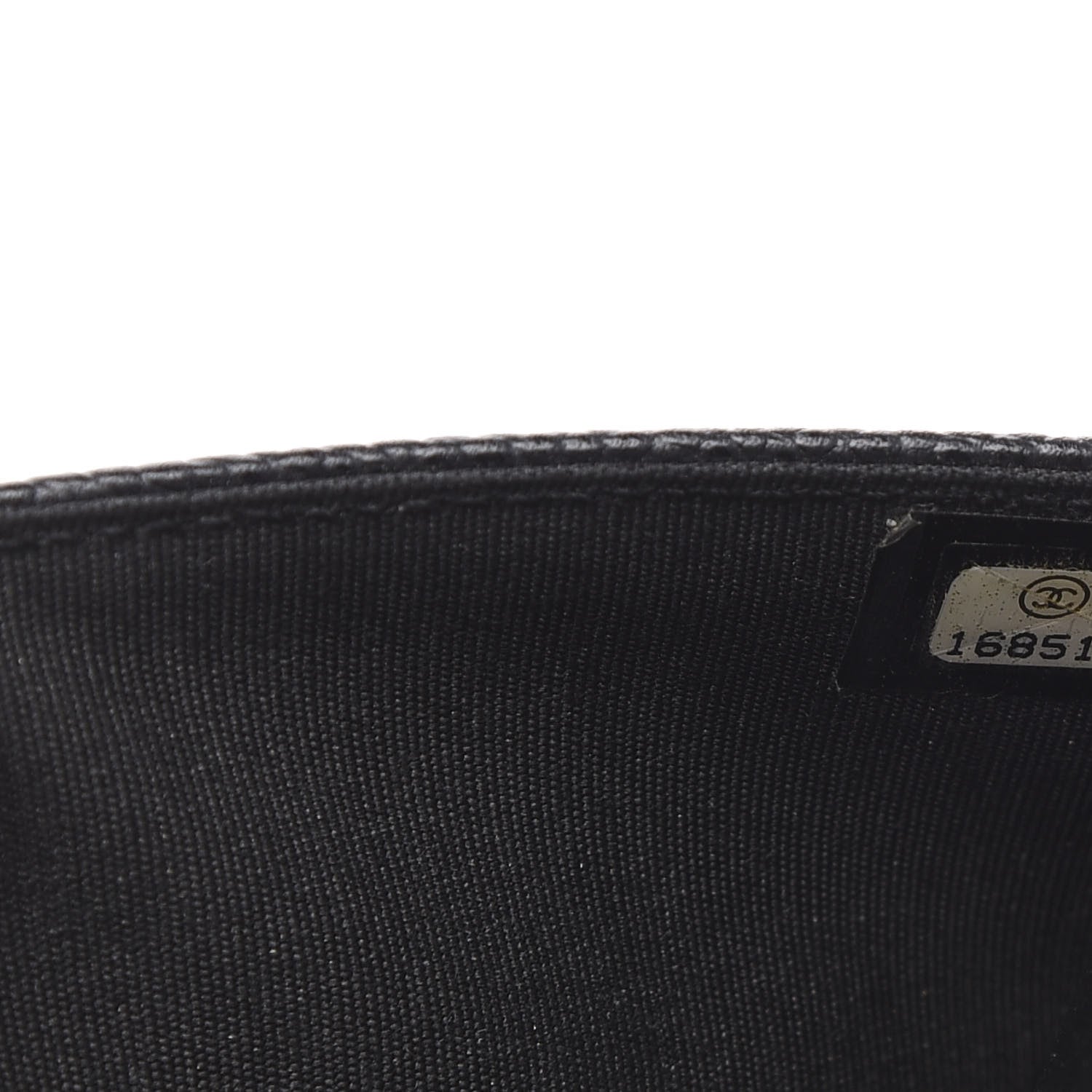 Chanel Caviar Timeless CC Wallet On Chain WOC Black 8 of 13