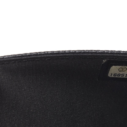 Chanel Caviar Timeless CC Wallet On Chain WOC Black 8 of 13