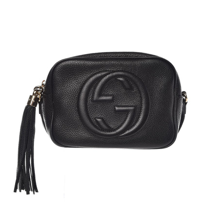 Gucci Pebbled Calfskin Small Soho Disco Bag Black 1 of 14