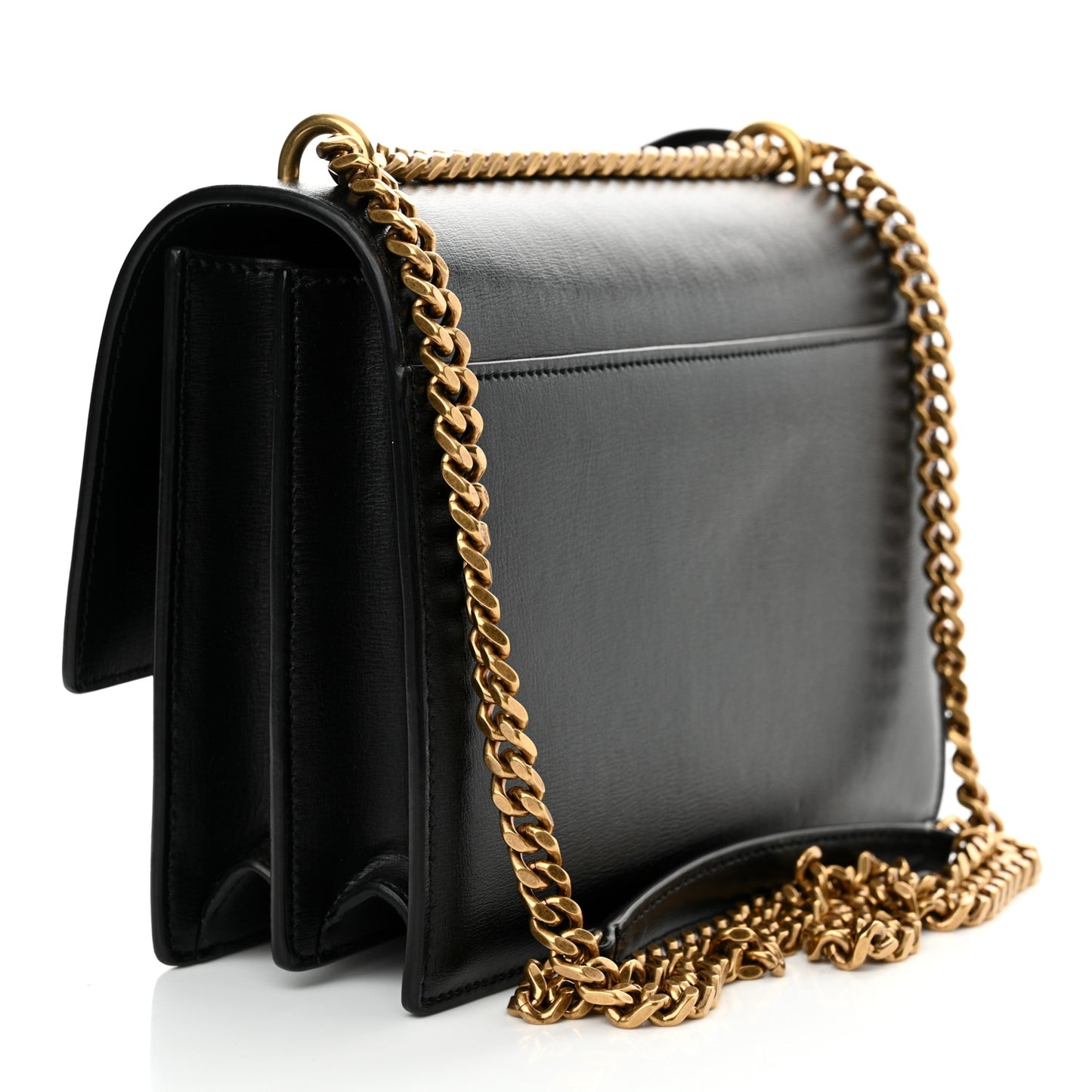 Calfskin Medium Monogram Sunset Black