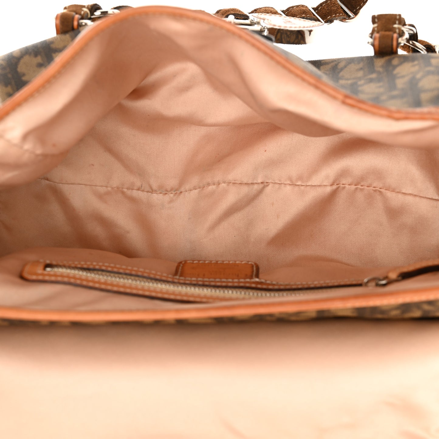 Monogram Romantique Trotter Flap Bag Brown