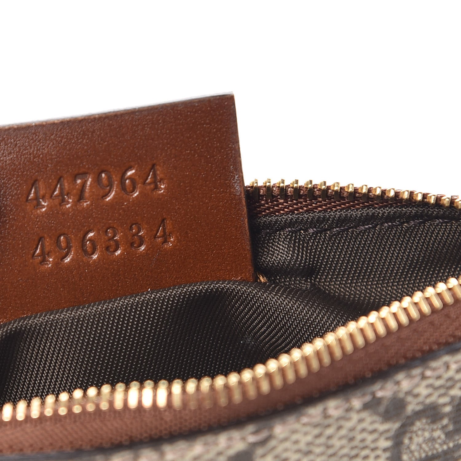 Gucci GG Supreme Monogram Key Case Brown 7 of 8