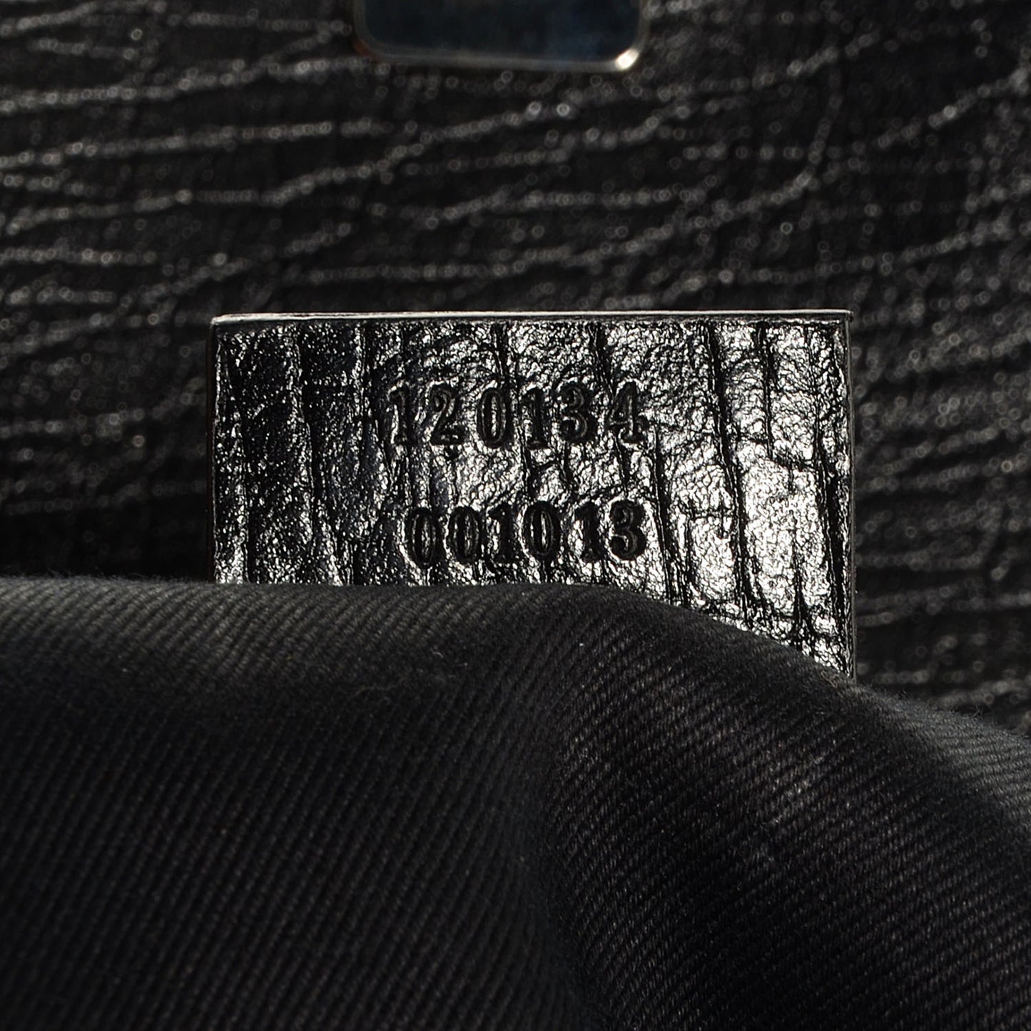 Monogram Horsebit Clutch Black