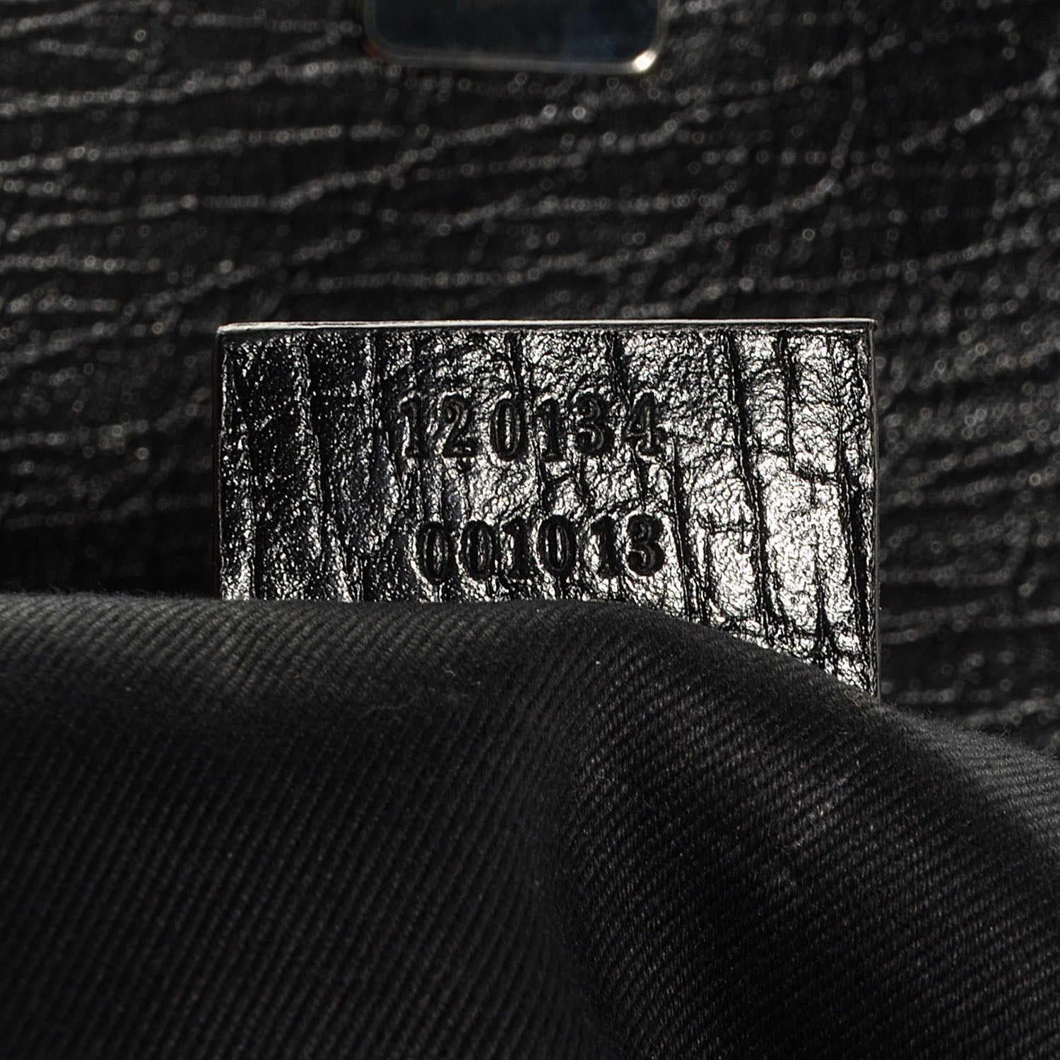 Gucci Monogram Horsebit Clutch Black 6 of 7