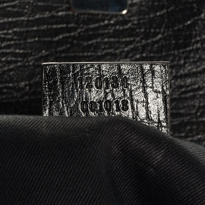 Gucci Monogram Horsebit Clutch Black 6 of 7