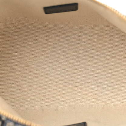 Christian Dior Oblique Medium Diortravel Nomad Pouch Blue 5 of 10