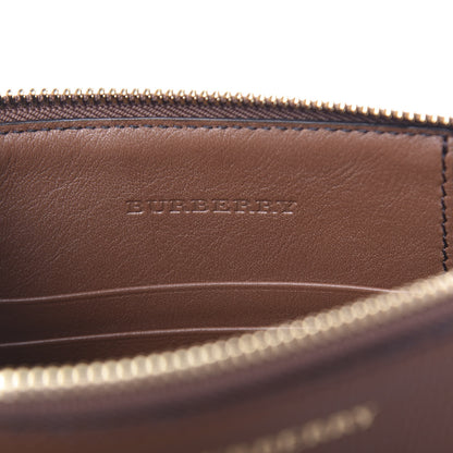 Burberry House Check Derby Peyton Crossbody Clutch Bag Tan 6 of 11