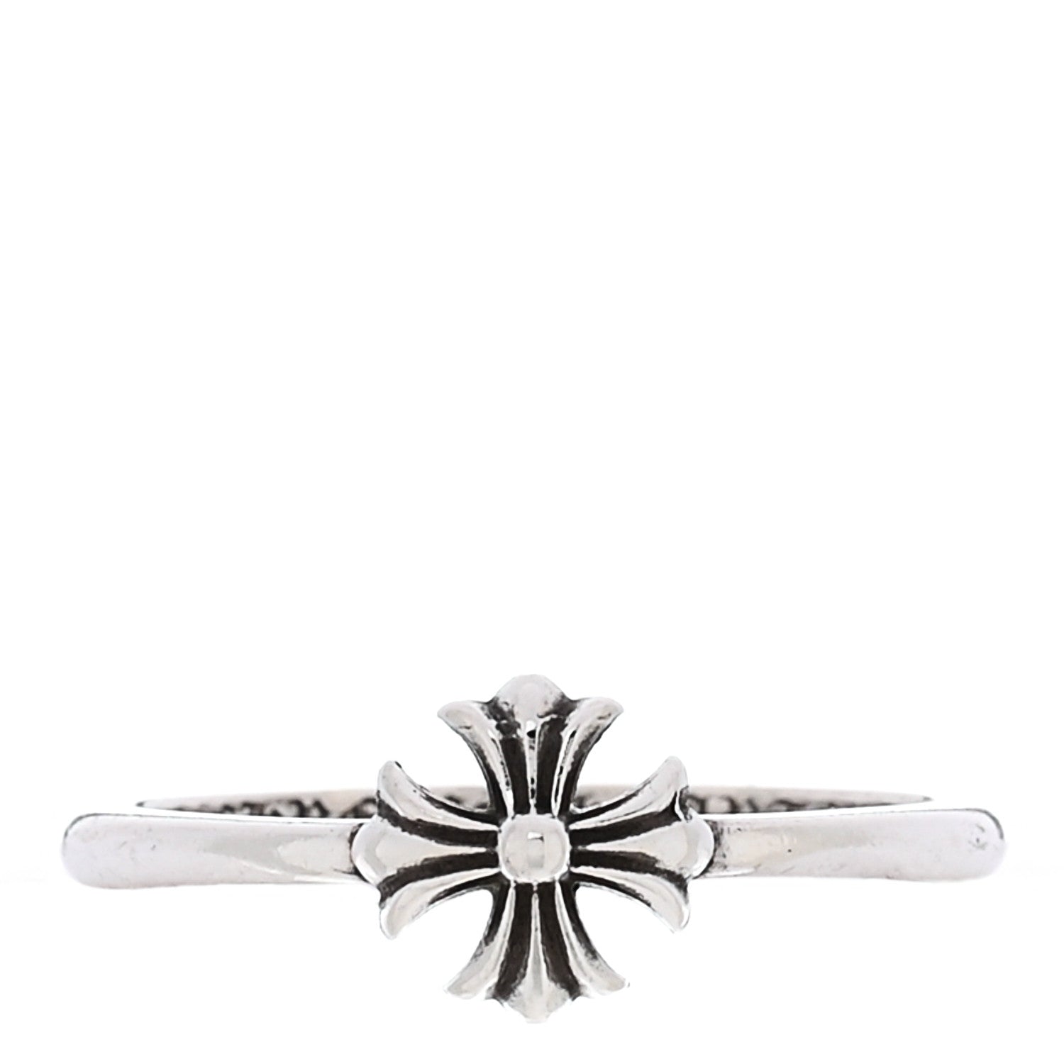 Chrome Hearts Sterling Silver Bubblegum Plus Ring 53 6.25 1 of 6