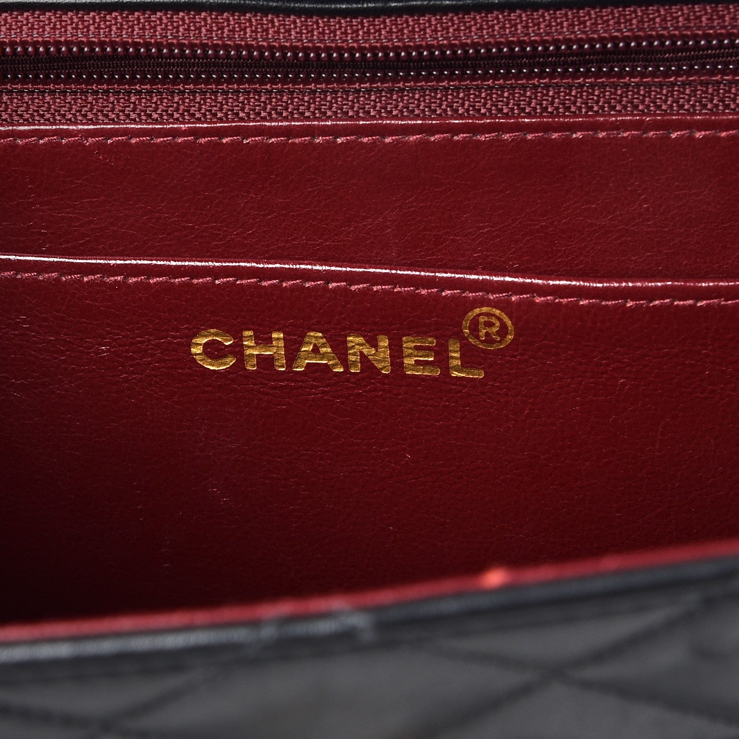 Chanel Lambskin Quilted XL Jumbo Single Flap Black 7 of 15