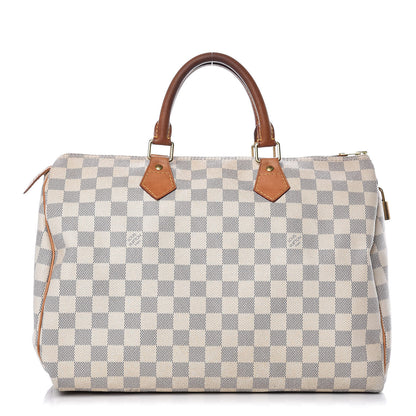 Louis Vuitton Damier Azur Speedy 35 1 of 20