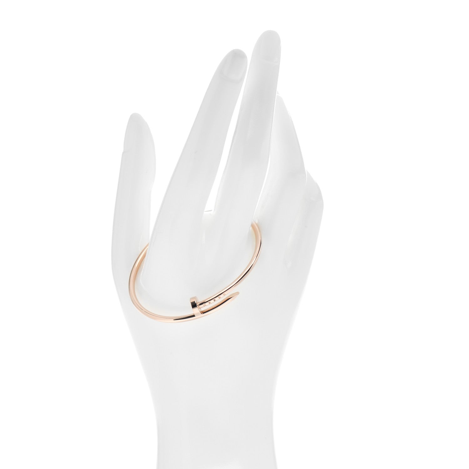 Cartier 18K Pink Gold Small Juste Un Clou Bracelet 15 2 of 5