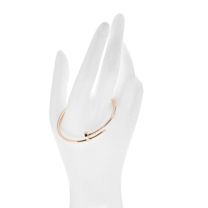 Cartier 18K Pink Gold Small Juste Un Clou Bracelet 15 2 of 5