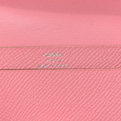 Hermes Epsom Bearn Card Holder Rose Confetti 5 of 6