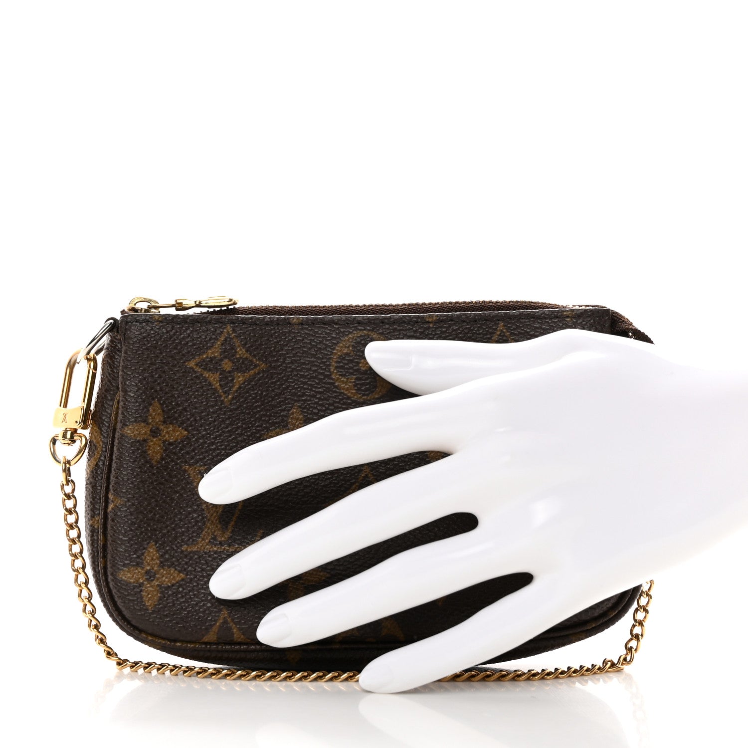 Louis Vuitton Monogram Mini Pochette Accessories 2 of 12