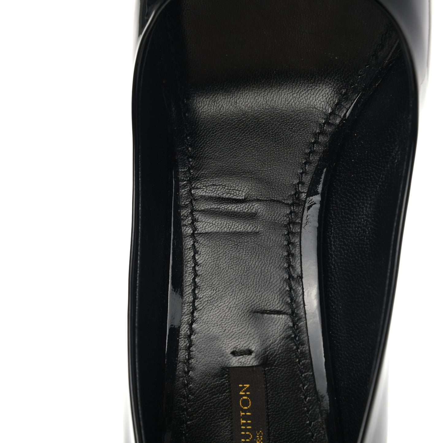 Patent Oh Really Peep Toe Pumps 40 Black