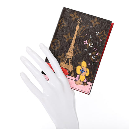 Louis Vuitton Monogram 2019 Christmas Animation Passport Cover Rouge 2 of 7