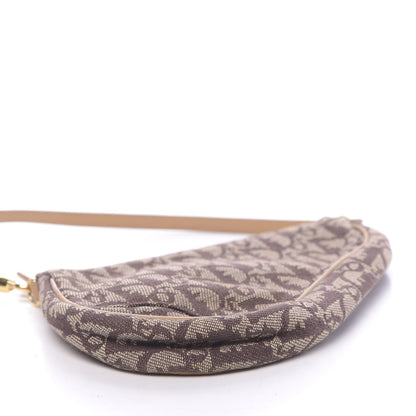 Christian Dior Monogram Mini Saddle Pochette Beige 9 of 10