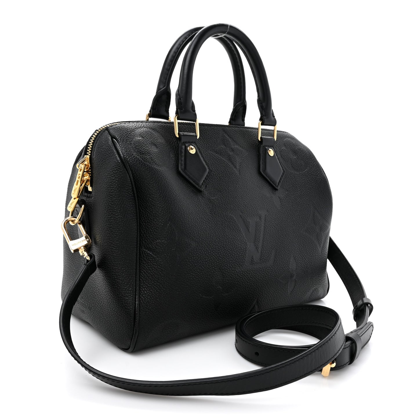 Empreinte Monogram Giant Speedy Bandouliere 25 Black