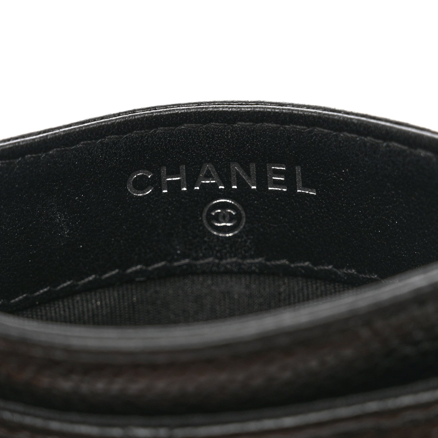 Chanel Caviar Quilted Incognito Card Holder Black 6 of 9